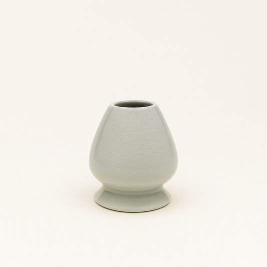 Matchabesenhalter Chasentate Weiß